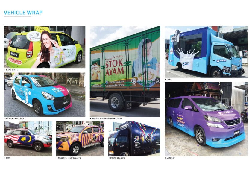 vehiclewrap Print Kaler Shah Alam Bangi Kedah