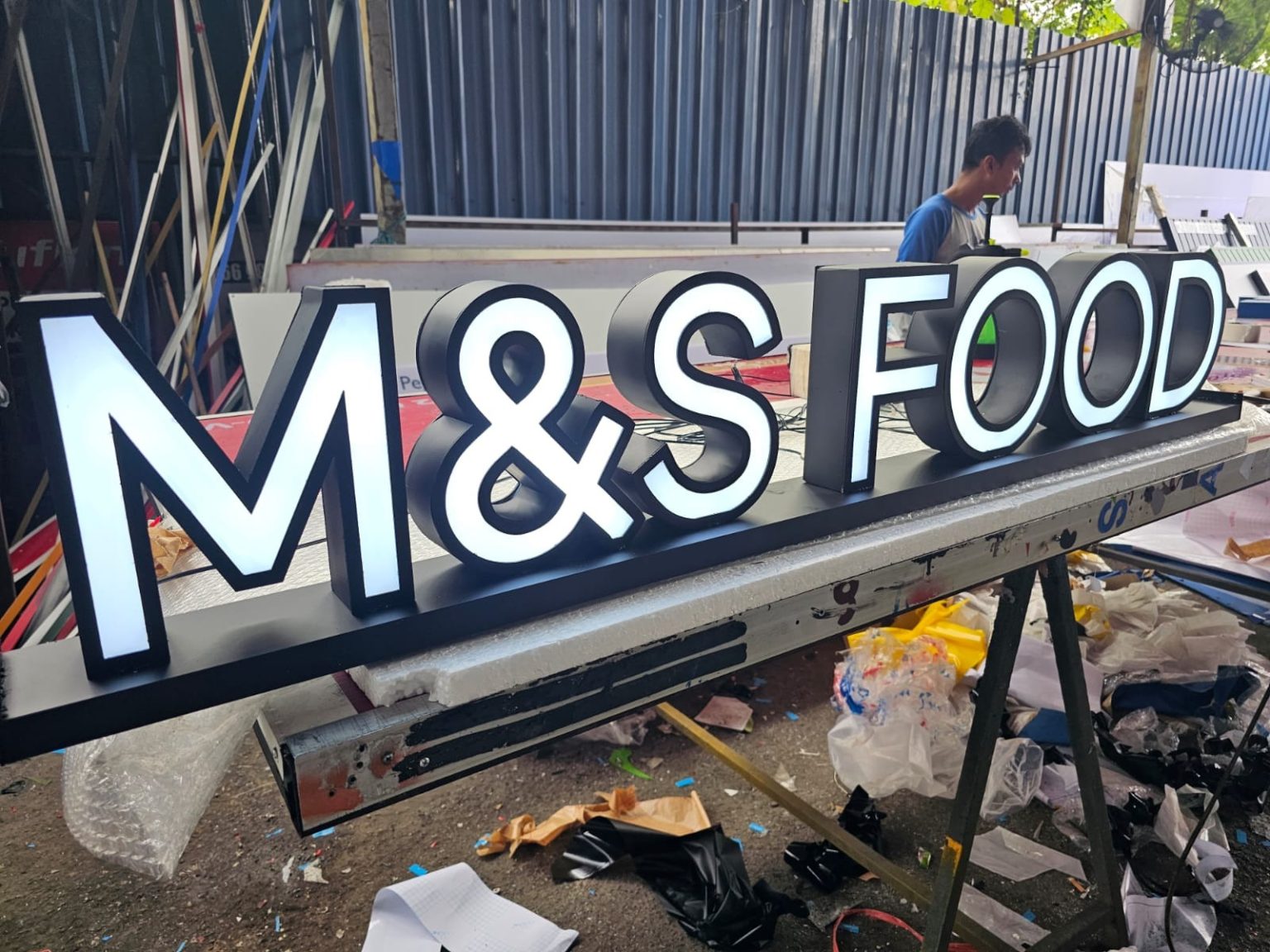 Contoh Sign Razmi Sign Board & Signage - Print Kaler - Shah Alam | Bangi | Kedah